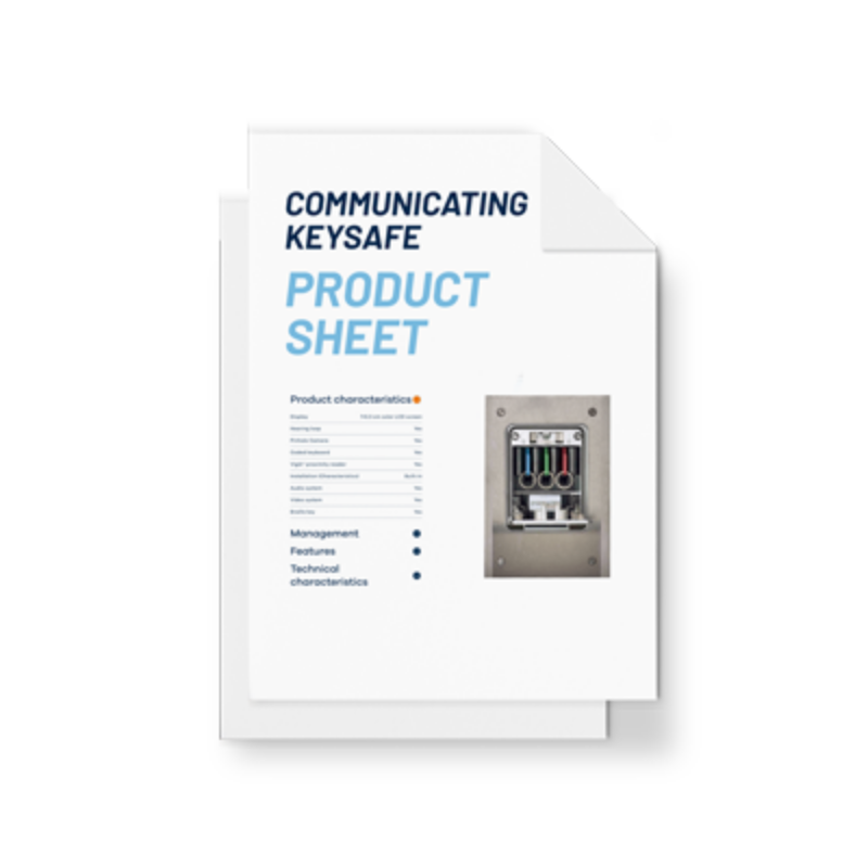 Key Safe Notice Key Safe: Securely Store Over 500 Keys with Remote Access